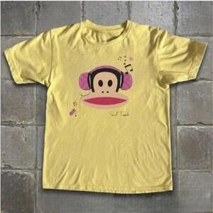 Yellow Paul Frank Baby Tee
